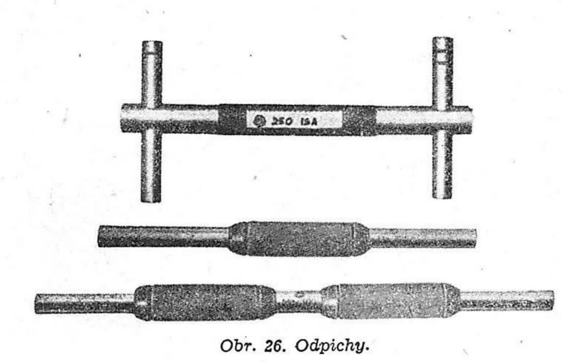 Obr. 26. Odpichy